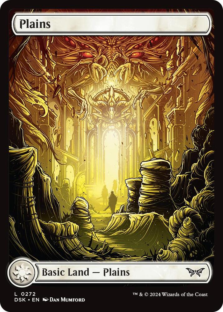 Plains (0272) - Full Art [Duskmourn: House of Horror] 272