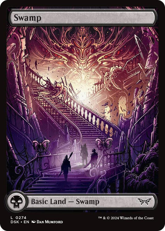Swamp (0274) - Full Art [Duskmourn: House of Horror] 274