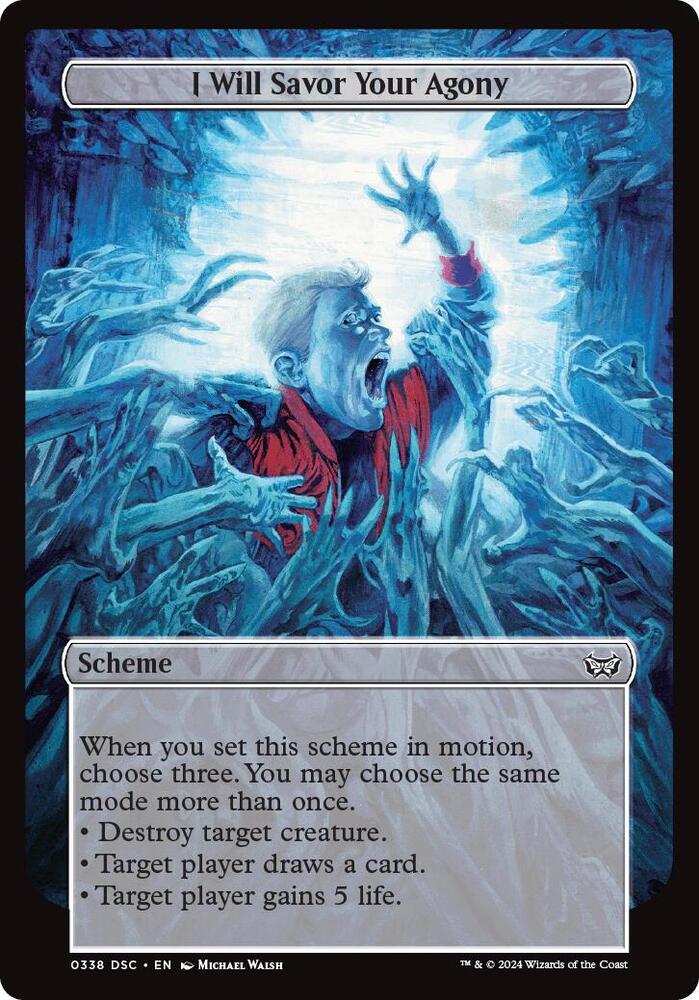 I Will Savor Your Agony (Full Art) [Archenemy: Duskmourn] 338