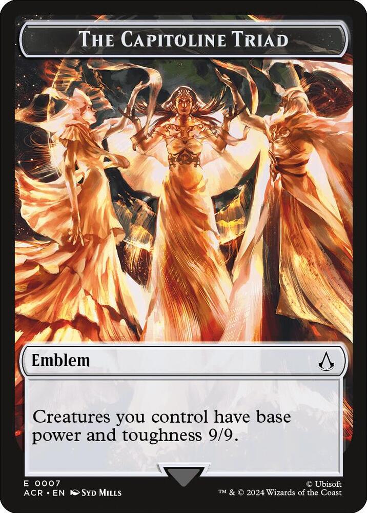 Emblem - The Capitoline Triad [Universes Beyond: Assassin's Creed] 7