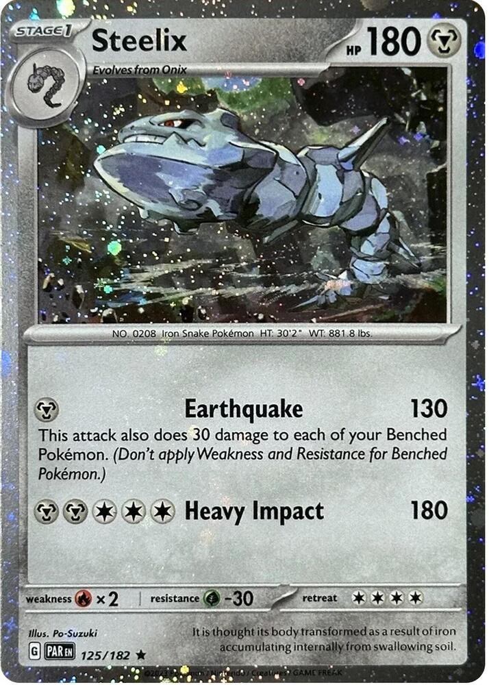 Steelix - 125/182 (Cosmos Holo) [Miscellaneous Cards & Products] 125/182