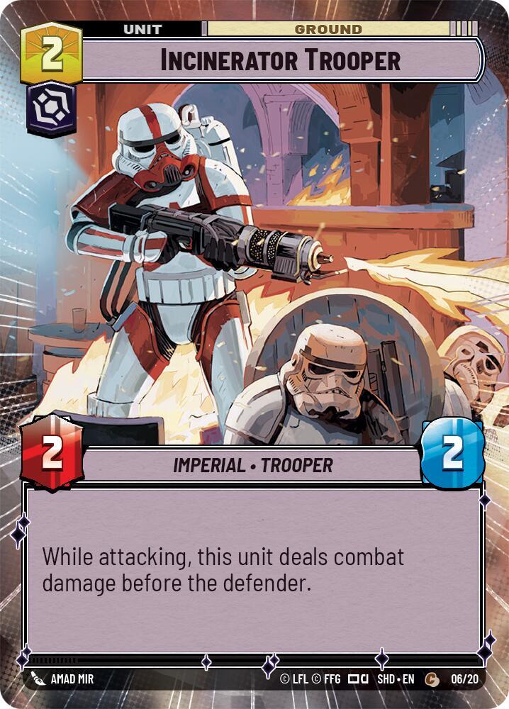 Incinerator Trooper (Hyperspace) [Shadows of the Galaxy: Weekly Play Promos] 06/20