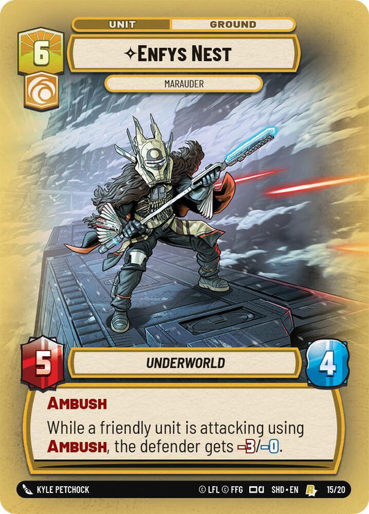 Enfys Nest - Marauder [Shadows of the Galaxy: Weekly Play Promos] 15/20