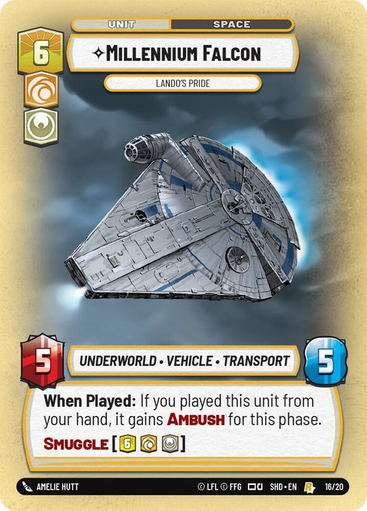 Millennium Falcon - Lando's Pride [Shadows of the Galaxy: Weekly Play Promos] 16/20