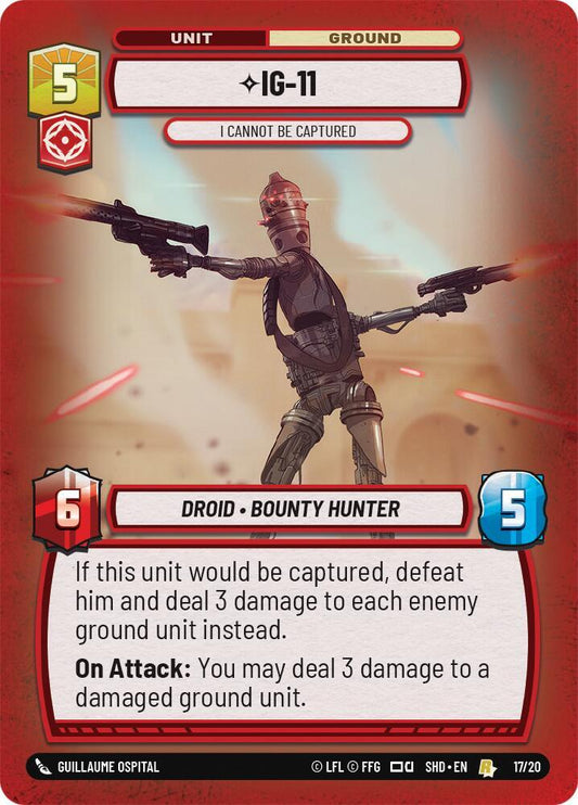 IG-11 - I Cannot Be Captured [Shadows of the Galaxy: Weekly Play Promos] 17/20