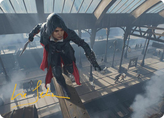 Evie Frye Art Card (Gold-Stamped Signature) [Art Series: Universes Beyond: Assassin's Creed] 1