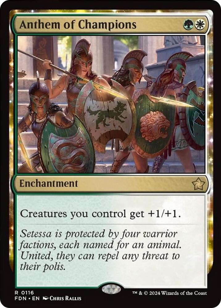 Anthem of Champions [Foundations] 116