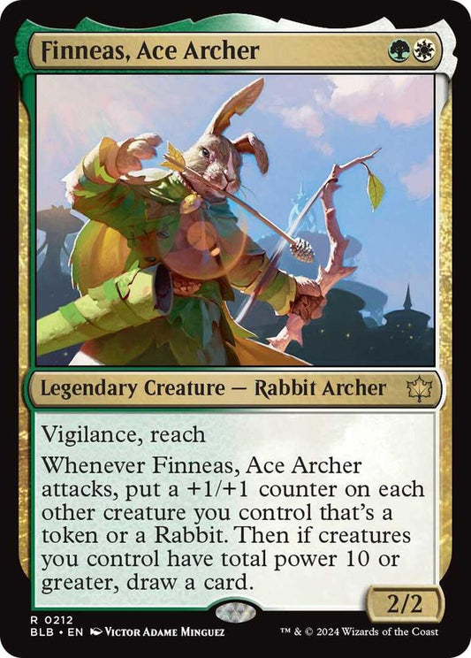 Finneas, Ace Archer [Bloomburrow] 212