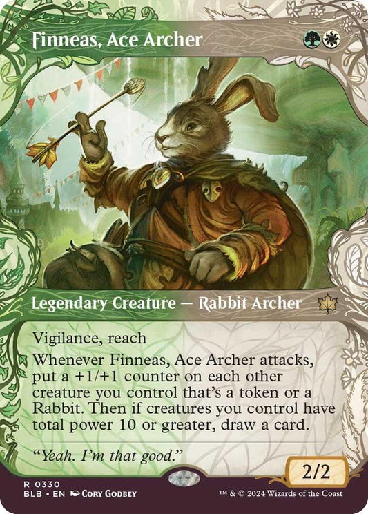Finneas, Ace Archer (Showcase) [Bloomburrow] 330