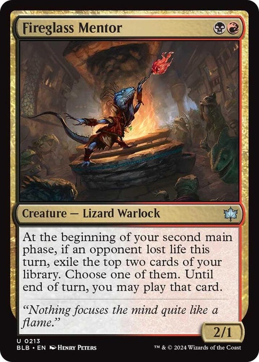 Fireglass Mentor [Bloomburrow] 213