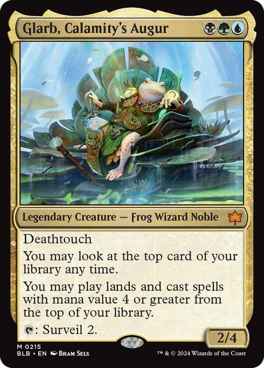Glarb, Calamity's Augur [Bloomburrow] 215