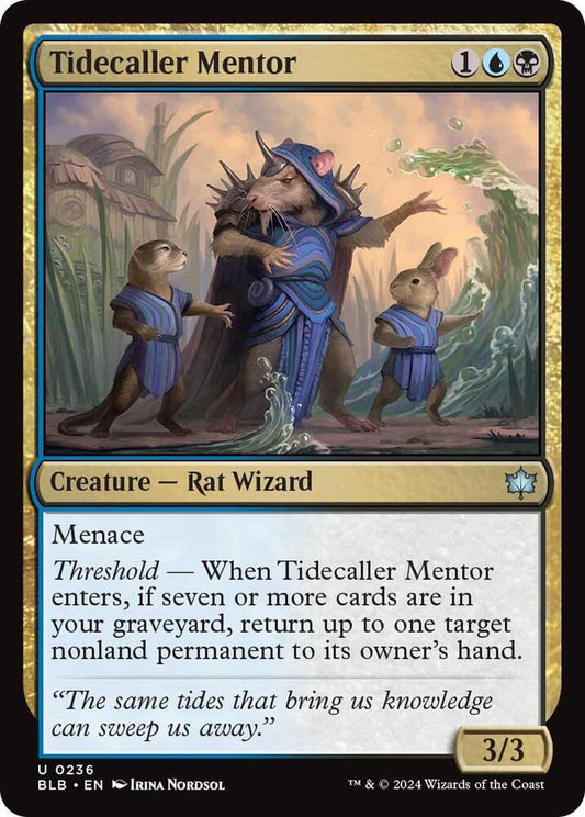 Tidecaller Mentor [Bloomburrow] 236