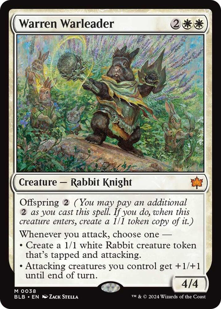 Warren Warleader [Bloomburrow] 38
