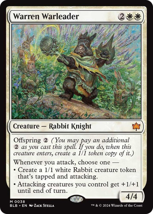 Warren Warleader [Bloomburrow] 38