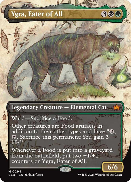 Ygra, Eater of All (Borderless) [Bloomburrow] 294