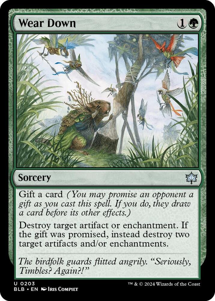 Wear Down [Bloomburrow] 203