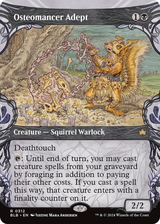 Osteomancer Adept (Showcase) [Bloomburrow] 312