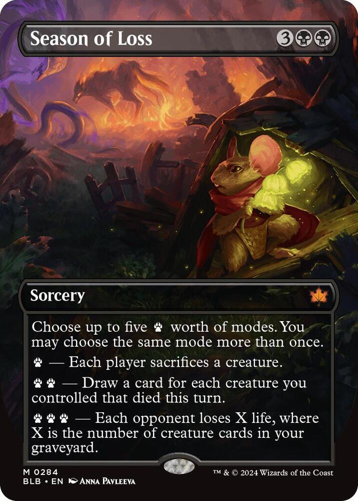 Season of Loss (Borderless) [Bloomburrow] 284