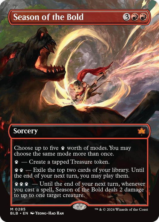 Season of the Bold (Borderless) [Bloomburrow] 285