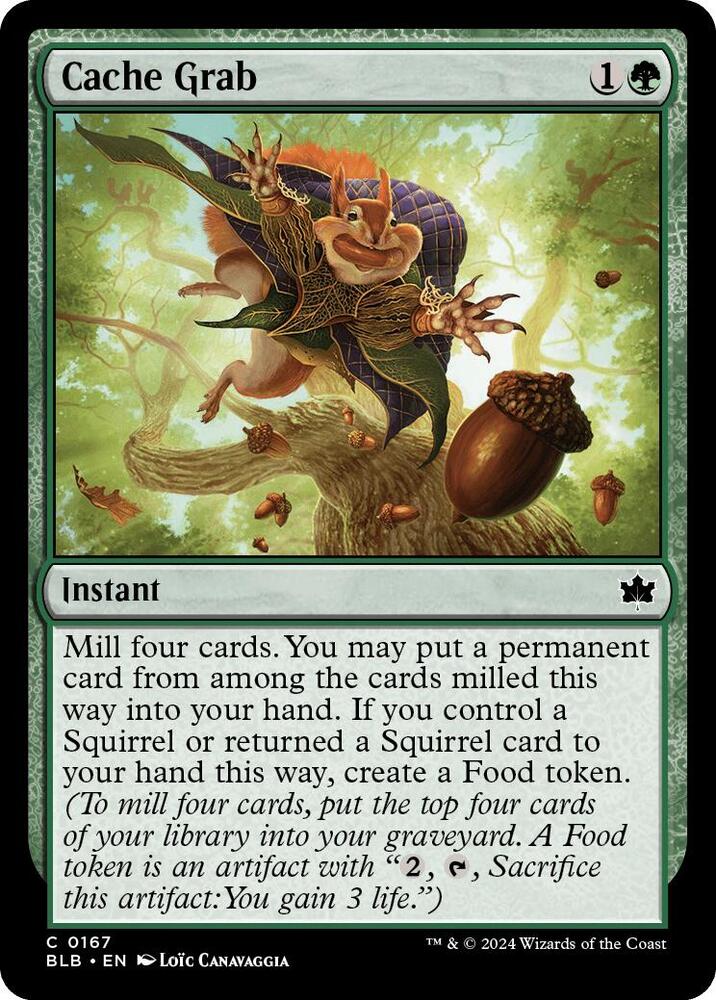Cache Grab [Bloomburrow] 167