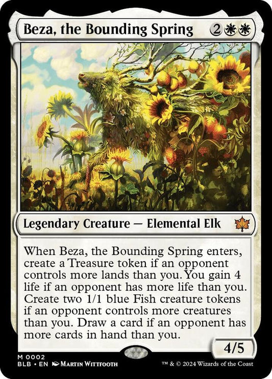 Beza, the Bounding Spring [Bloomburrow] 2