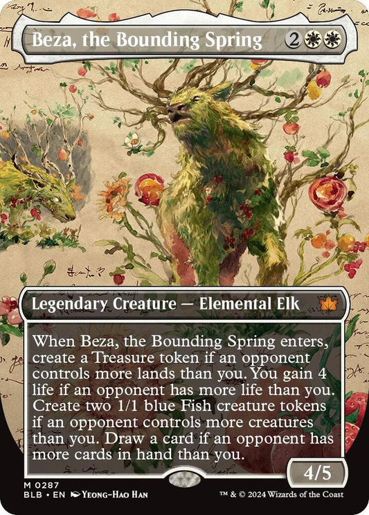 Beza, the Bounding Spring (Borderless) [Bloomburrow] 287