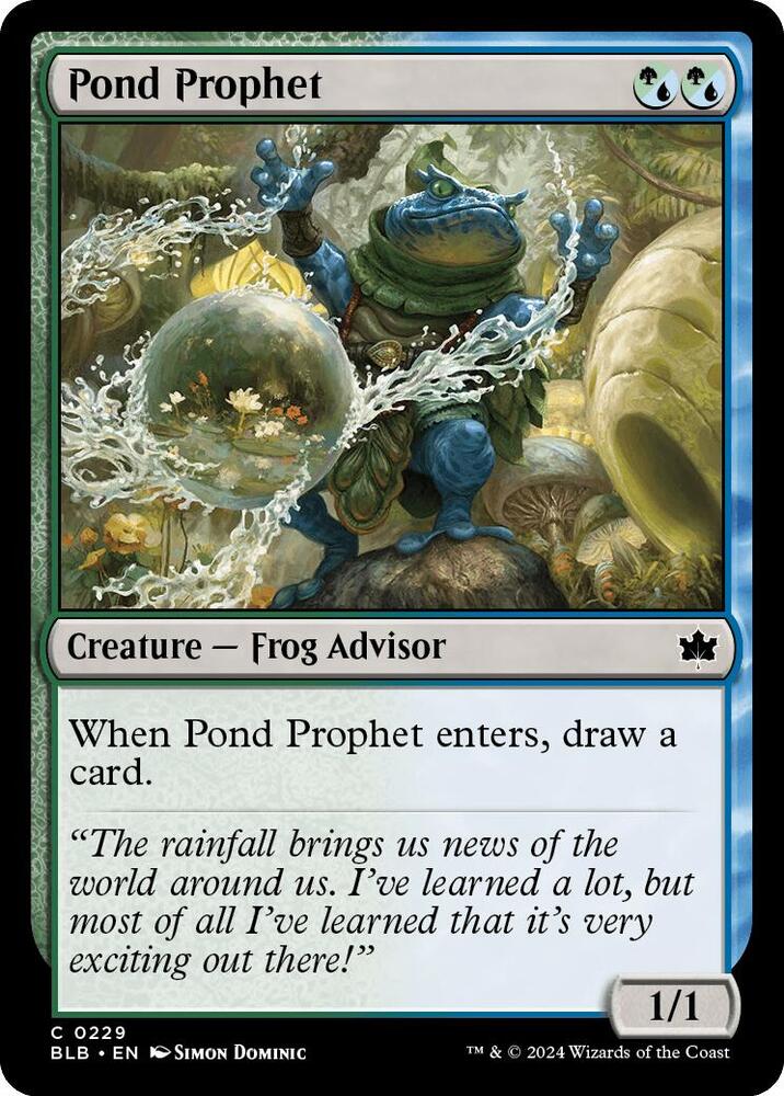 Pond Prophet [Bloomburrow] 229