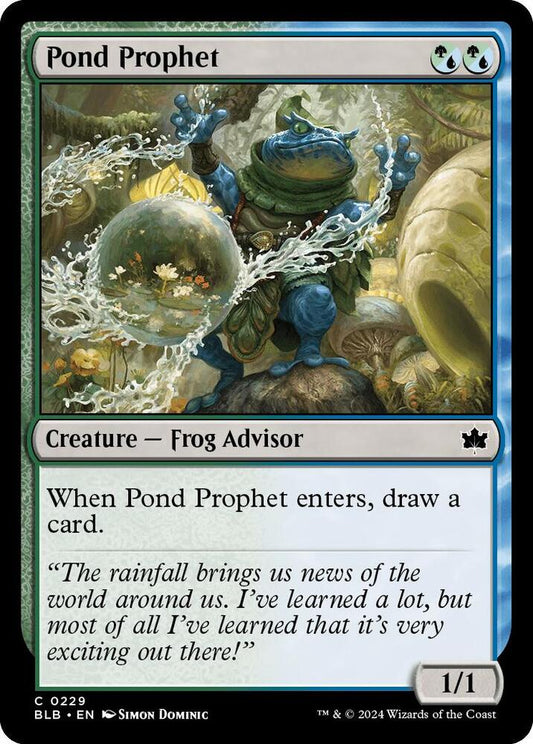 Pond Prophet [Bloomburrow] 229