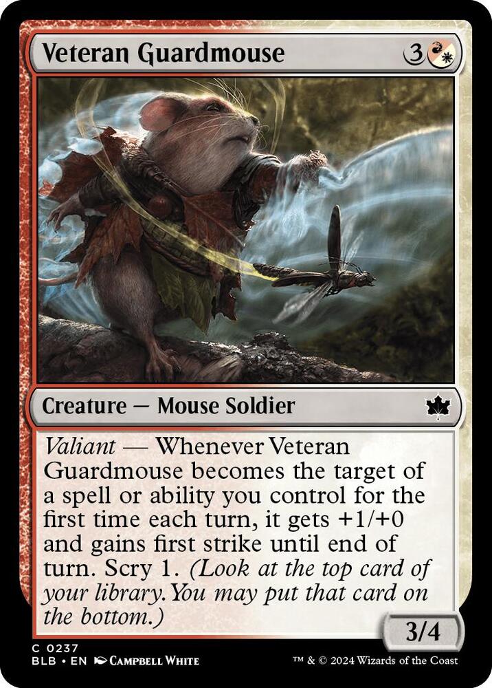 Veteran Guardmouse [Bloomburrow] 237