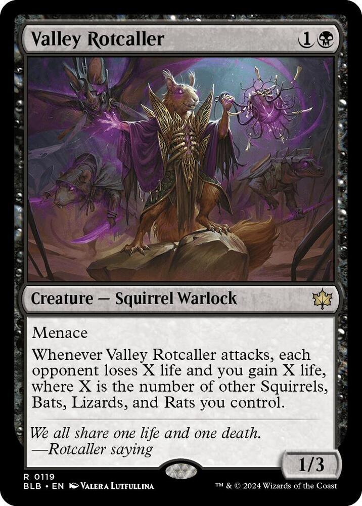 Valley Rotcaller [Bloomburrow] 119