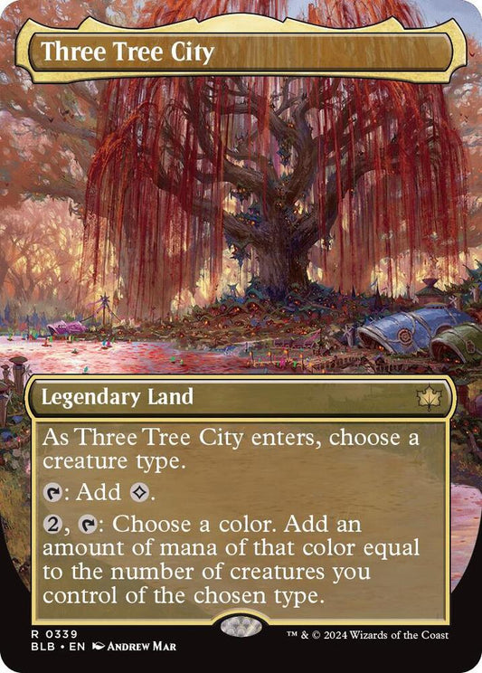 Three Tree City (Borderless) (0339) [Bloomburrow] 339
