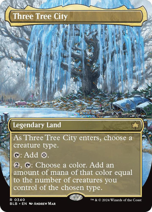 Three Tree City (Borderless) (0340) [Bloomburrow] 340