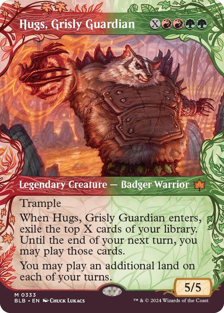 Hugs, Grisly Guardian (Showcase) [Bloomburrow] 333