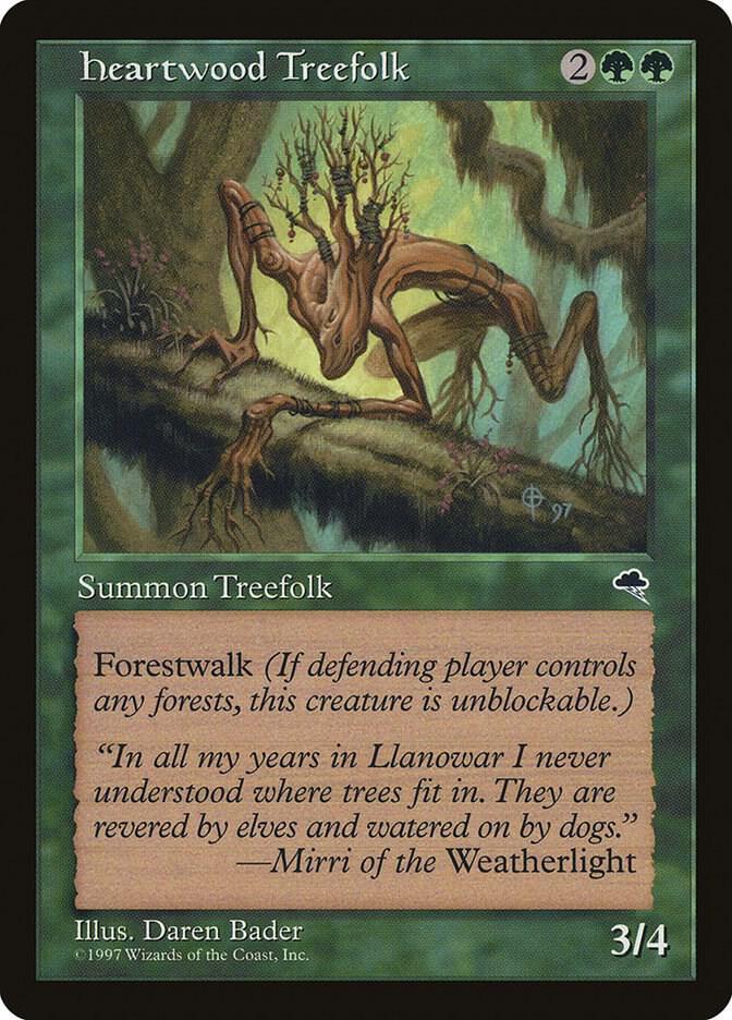 Heartwood Treefolk [Tempest] 233