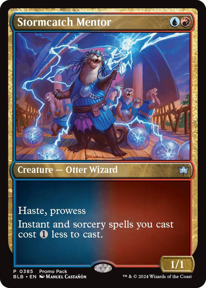 Stormcatch Mentor [Promo Pack: Bloomburrow] 385