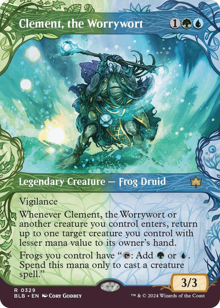 Clement, the Worrywort (Showcase) [Bloomburrow] 329