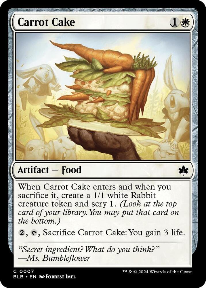 Carrot Cake [Bloomburrow] 7