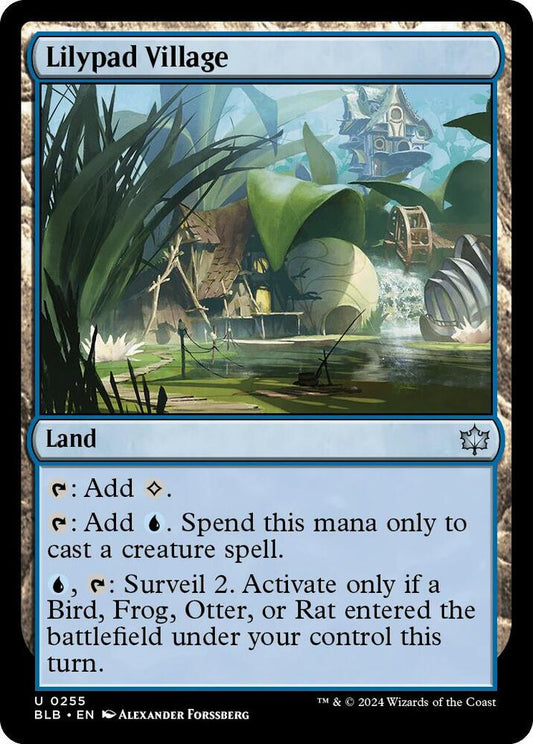 Lilypad Village [Bloomburrow] 255