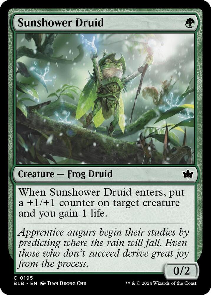 Sunshower Druid [Bloomburrow] 195