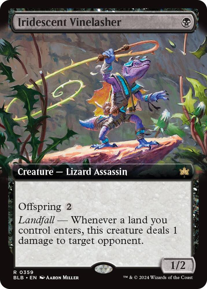Iridescent Vinelasher (Extended Art) [Bloomburrow] 359