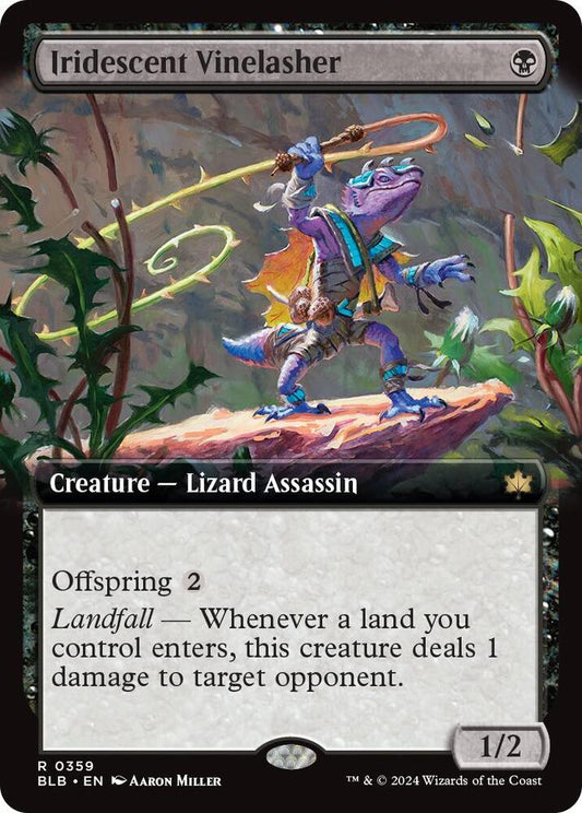 Iridescent Vinelasher (Extended Art) [Bloomburrow] 359