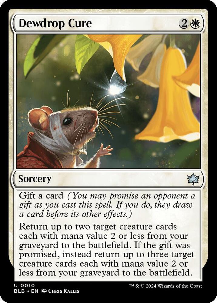 Dewdrop Cure [Bloomburrow] 10