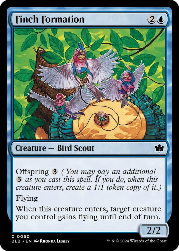 Finch Formation [Bloomburrow] 50