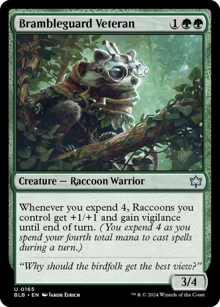 Brambleguard Veteran [Bloomburrow] 165