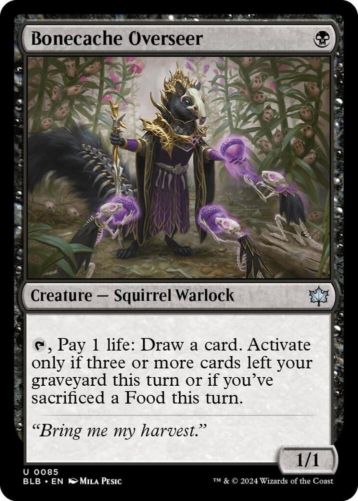 Bonecache Overseer [Bloomburrow] 85