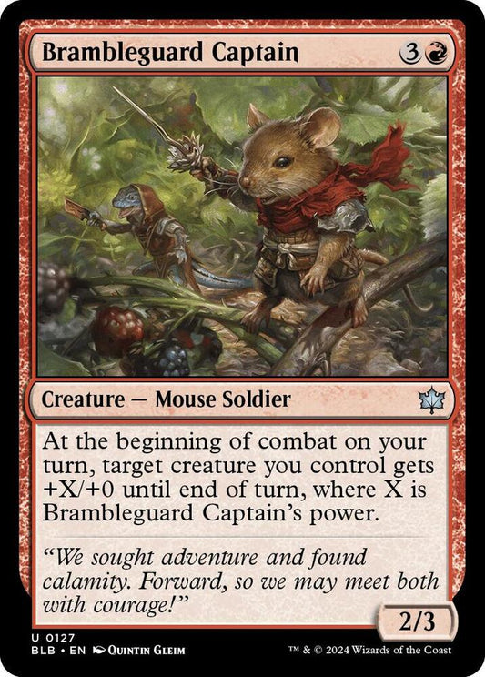 Brambleguard Captain [Bloomburrow] 127