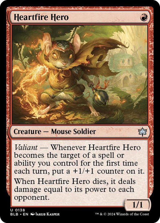 Heartfire Hero [Bloomburrow] 138