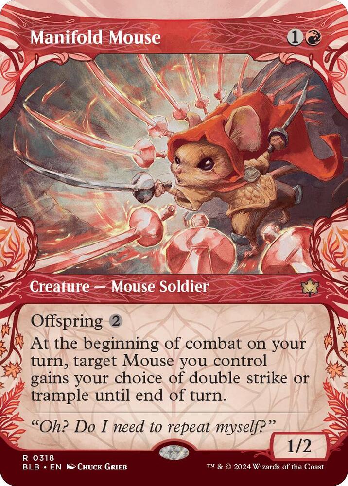 Manifold Mouse (Showcase) [Bloomburrow] 318
