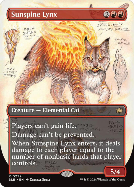 Sunspine Lynx (Borderless) [Bloomburrow] 292