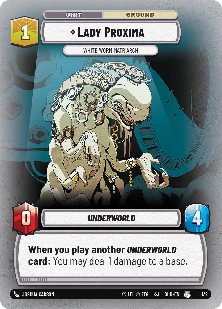 Lady Proxima - White Worm Matriarch [Organized Play Promos] 1/2